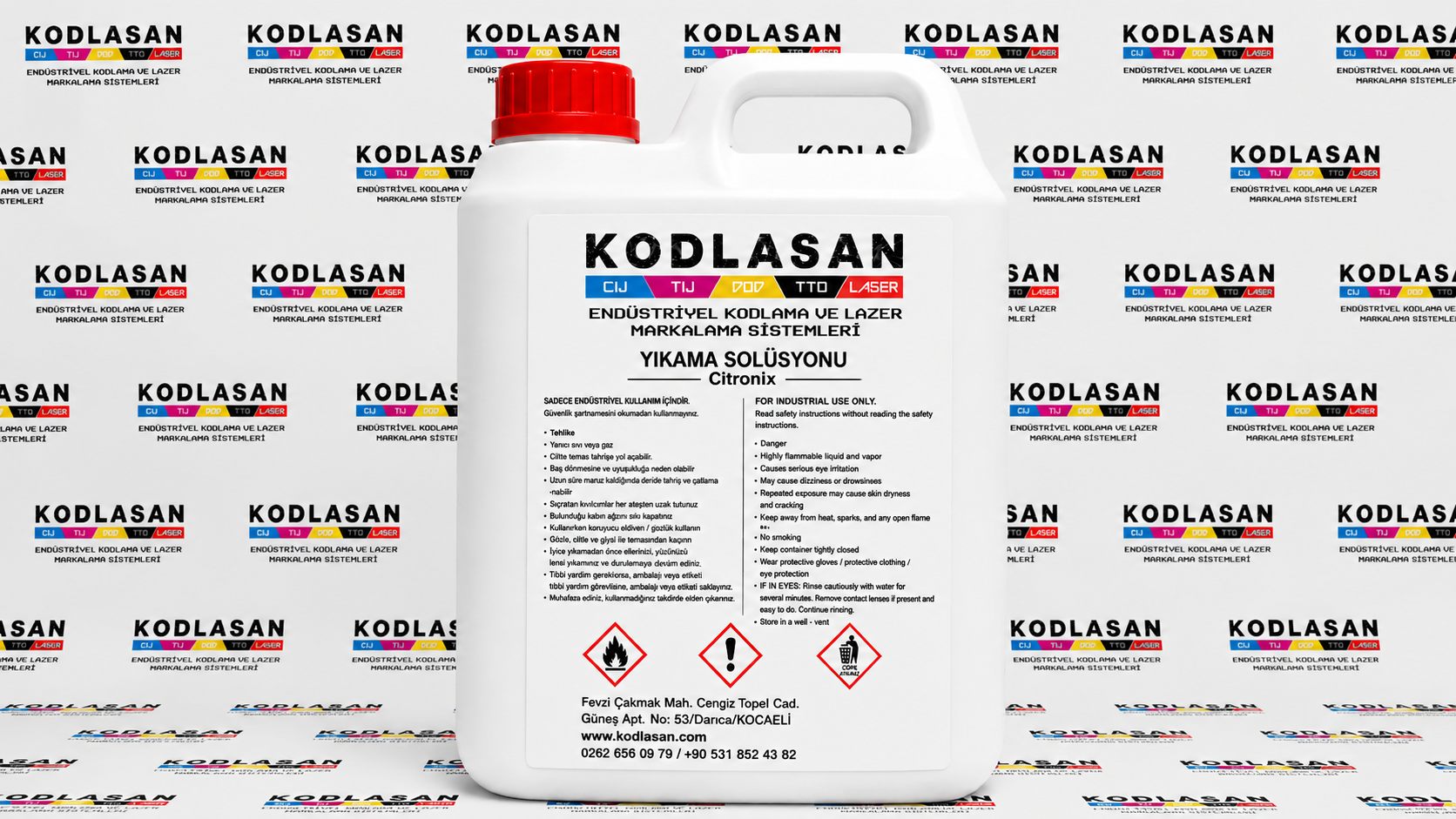 Citronix Wash Clean 5 Litre Yıkama Solüsyonu | Kodlasan