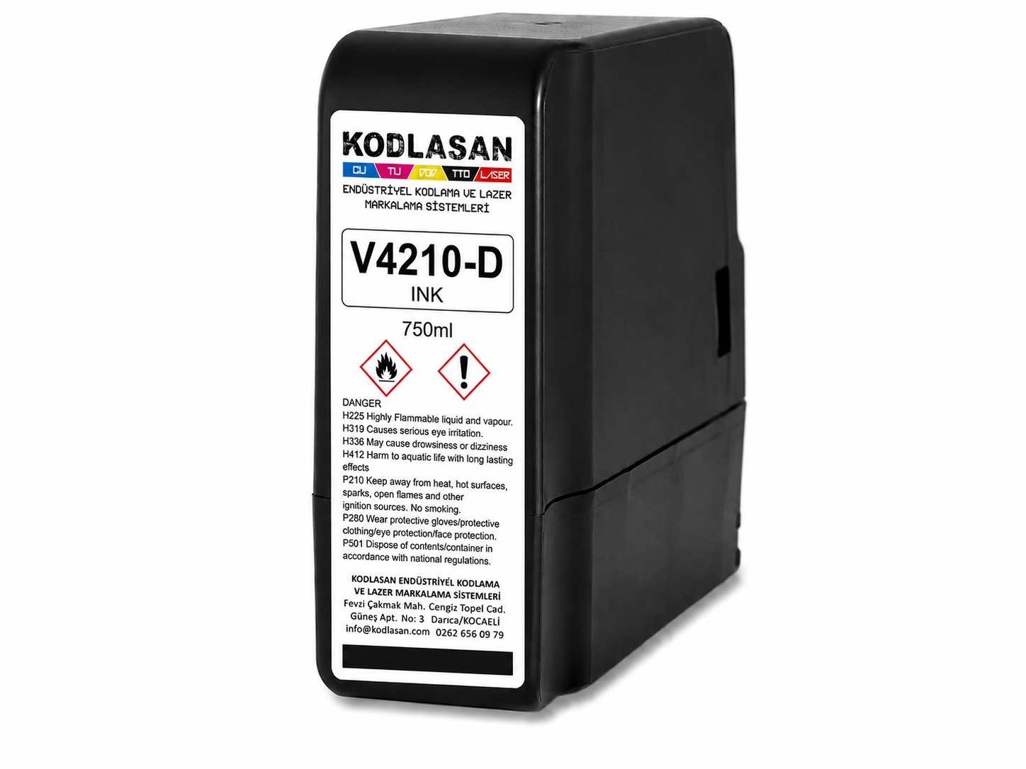 Videojet V4210-D İnk, Mürekkep | Videojet Sarf Malzeme | Kodlasan