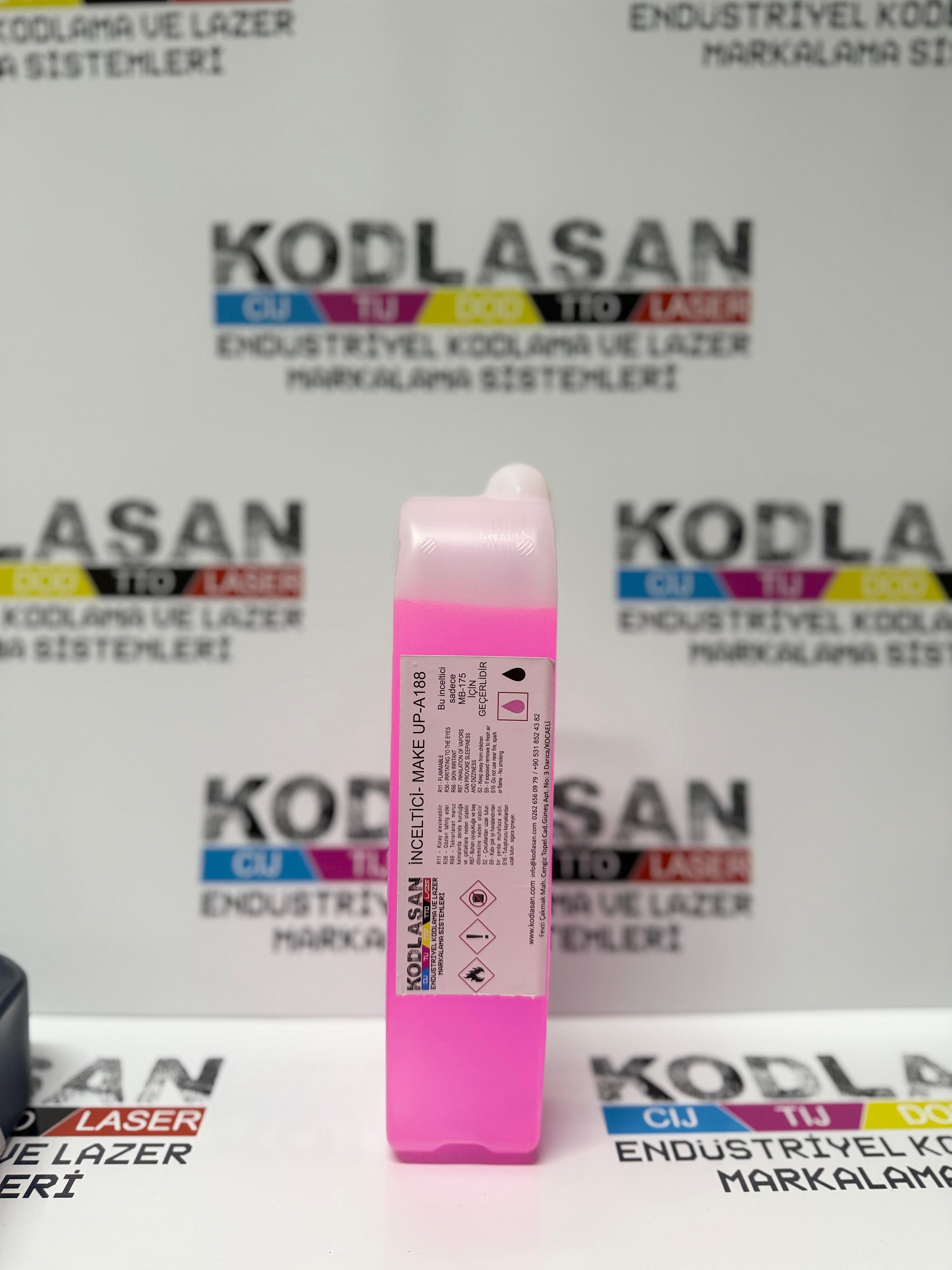 Markem Imaje A188 İnceltici (Make‑Up) | Markem Imaje Sarf Malzeme ve Teknik Destek | Kodlasan