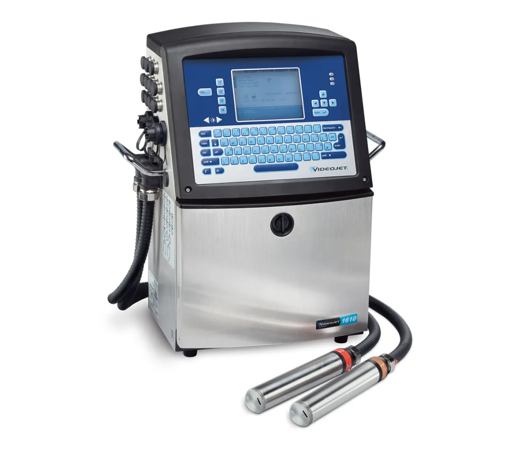 Videojet 1610 Çift Kafa Inkjet Kodlama Makinesi Servis, Mürekkep ve Teknik Destek | Kodlasan