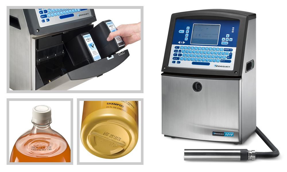 Videojet 1210 Inkjet Kodlama Makinesi Servis, Mürekkep ve Teknik Destek | Kodlasan