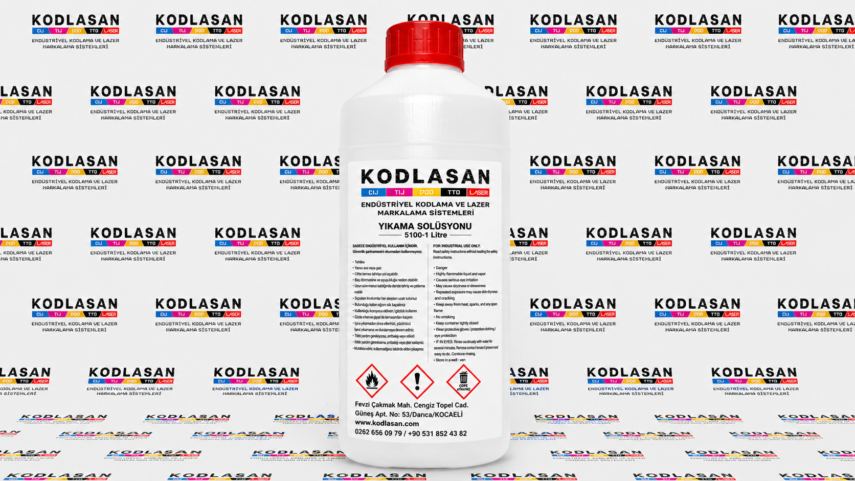 Markem İmaje 5100-1 Wash Clean 1 Litre (Yıkama Solüsyon)