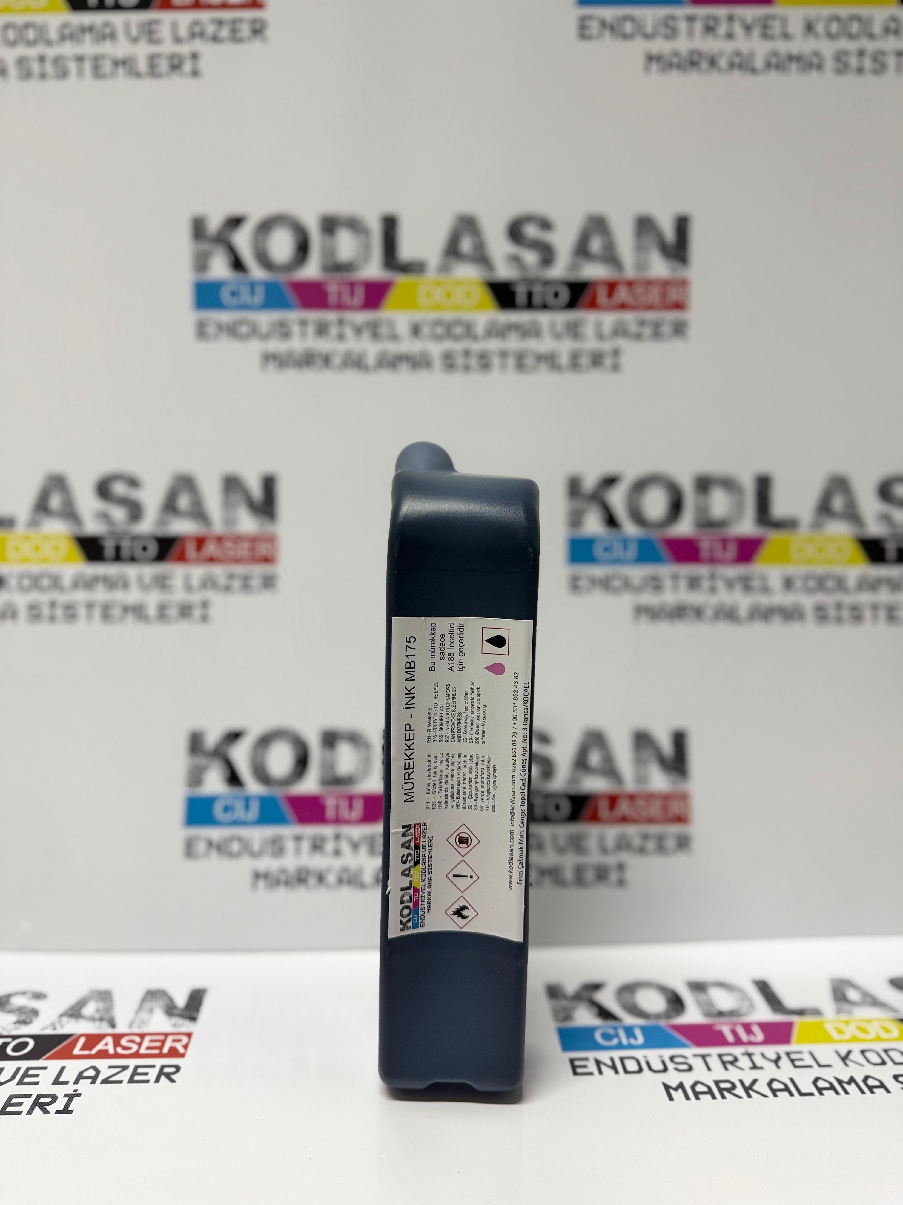 Markem Imaje MB175 Mürekkep (İNK) | Markem Imaje Inkjet Kodlama Sarf Malzemesi | Kodlasan
