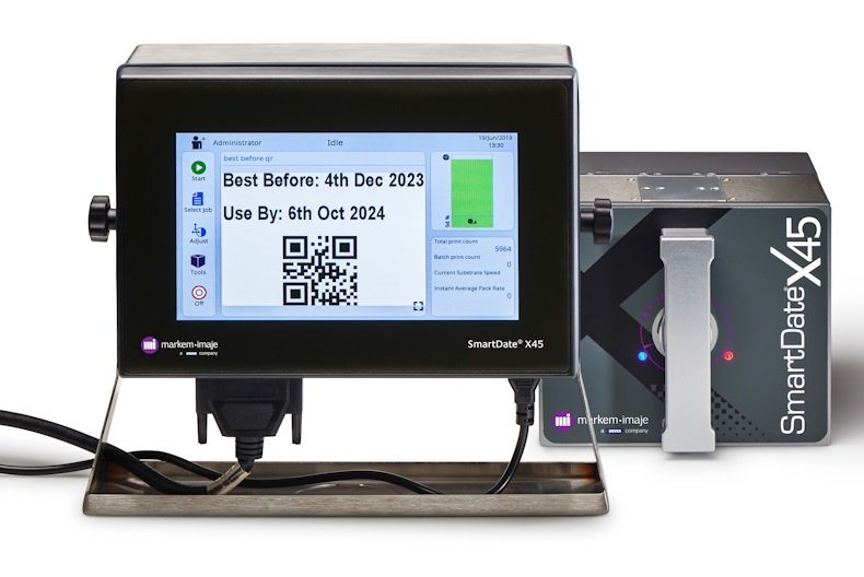 Markem Imaje X45 Thermal Transfer Kodlama Makinesi Servis , Ribbon Ve Teknik Destek | Kodlasan