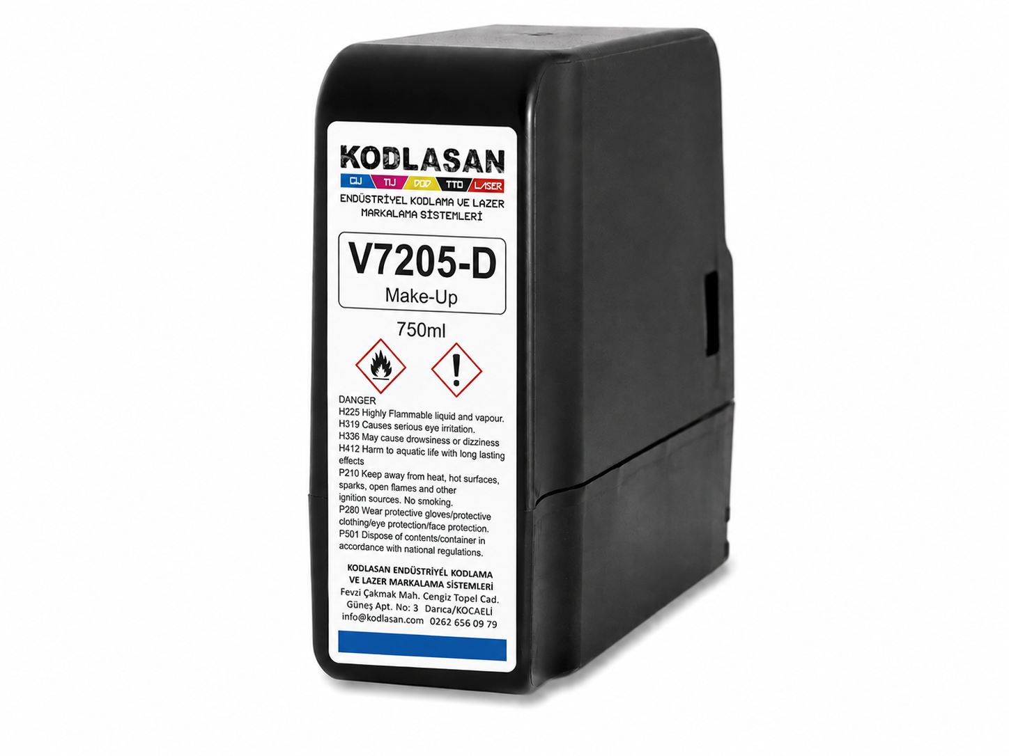 Videojet V7205-D Make Up, İnceltici | Videojet Sarf Malzeme | Kodlasan